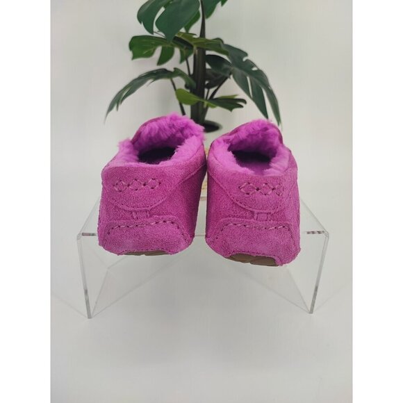 UGG Women's Ansley Faux Fur Purple Slippers Size 5 US - Picture 3 of 8